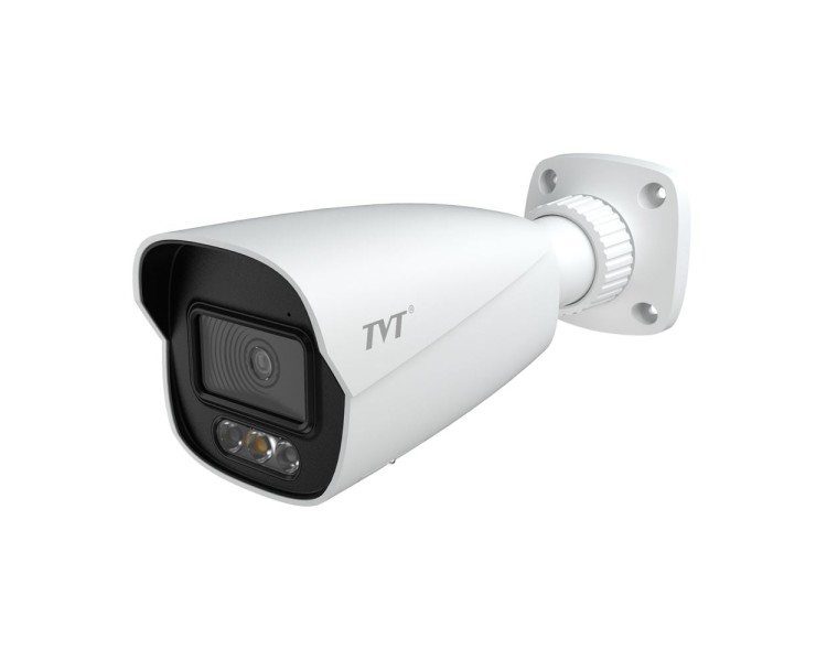 IP-відеокамера 6Mp TVT TD-9462E4(D/PE/AW3) White f=2.8mm, ІЧ+LED-підсвічування, з мікрофоном