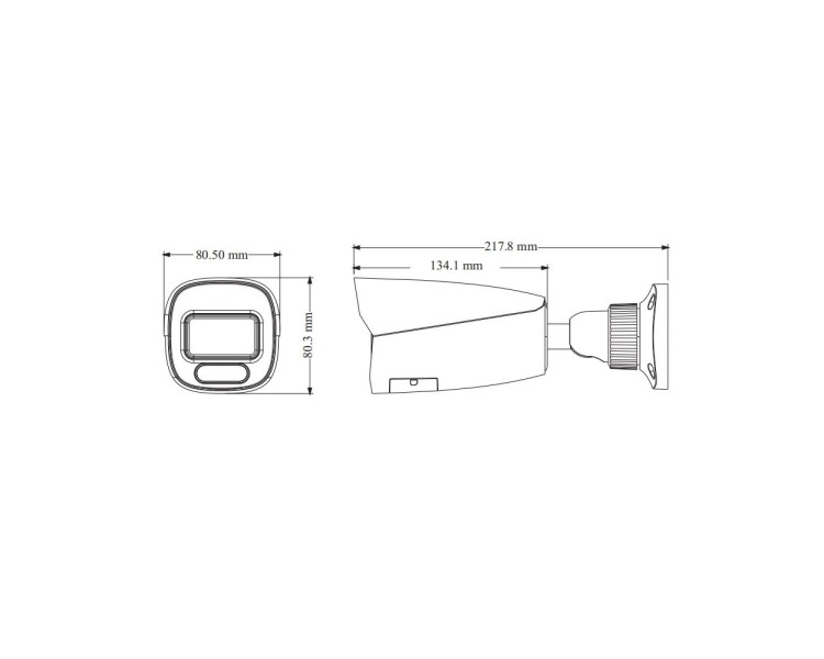 IP-відеокамера 6Mp TVT TD-9462E4(D/PE/AW3) White f=2.8mm, ІЧ+LED-підсвічування, з мікрофоном