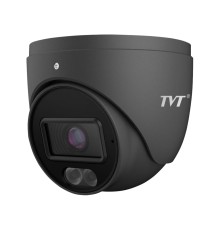 IP-відеокамера 6Mp TVT TD-9564E4(D/PE/AW2) Black f=2.8mm, ІЧ+LED-підсвічування, з мікрофоном