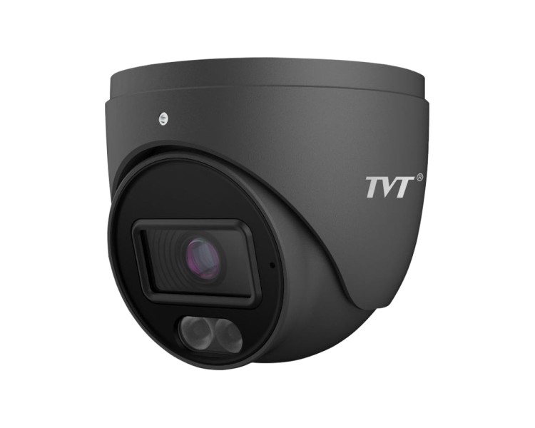 IP-відеокамера 6Mp TVT TD-9564E4(D/PE/AW2) Black f=2.8mm, ІЧ+LED-підсвічування, з мікрофоном