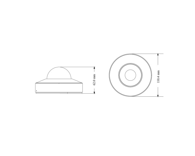 IP-відеокамера 6Mp TVT TD-9567E4(D/PE/AR1) White f=2.8mm з 2 мікрофонами
