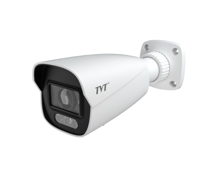 IP-відеокамера 6Mp TVT TD-9462E4-PA(D/AZ/PE/AW3) White f=2.7-13.5mm, ІЧ+LED-підсвічування, з мікрофоном