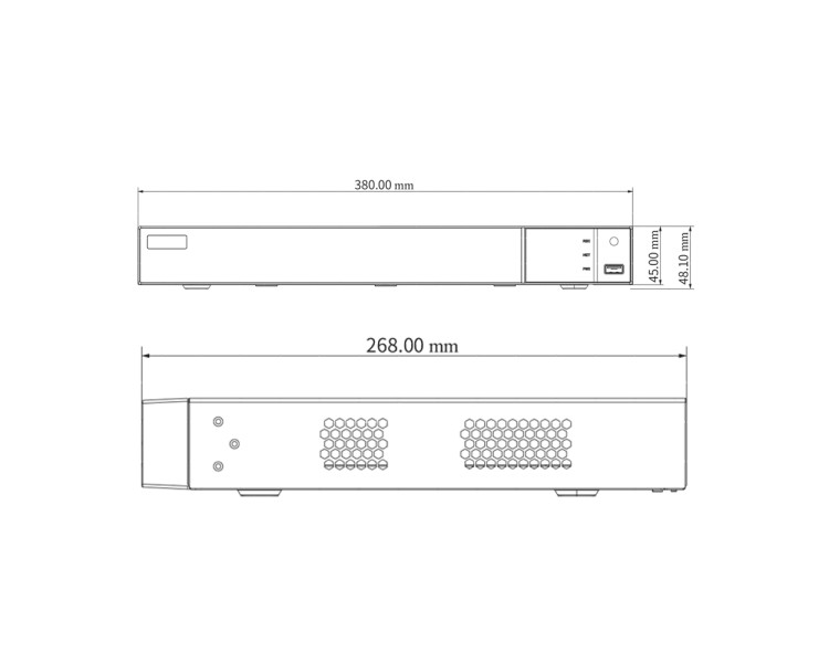 IP-відеореєстратор 32-канальний 12Mp TVT TD-3332H2-B2(320-256)