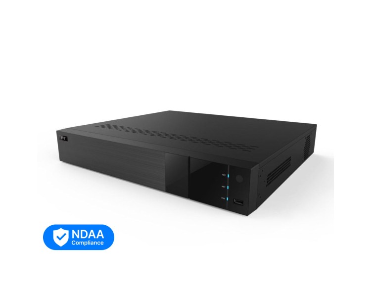 IP-відеореєстратор 32-канальний 12Mp TVT TD-3332H4-16P-B2(320-256) з 16 портами PoE