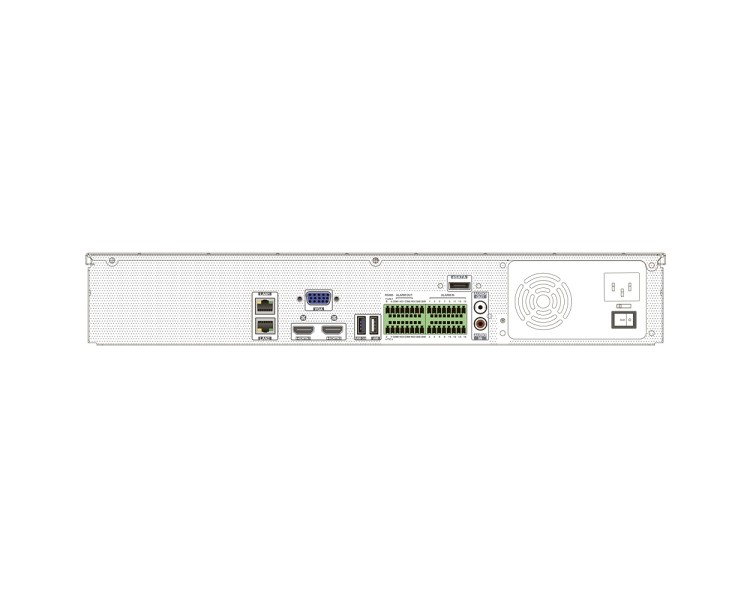IP-відеореєстратор 32-канальний 12Mp TVT TD-3332H4-B2(320-256)