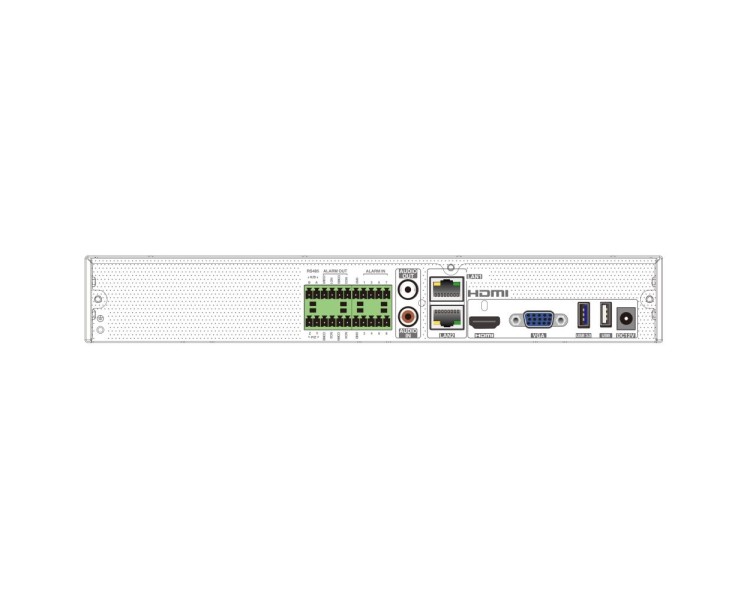 IP-відеореєстратор 8-канальний 16Mp TVT TD-3308H1-B2-B (160-160)