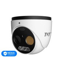 Тепловізійна IP-відеокамера TVT TD-5525E1-VT1(7/PE) Thermal 256*192 f=7mm Optical 5Mp f=8mm