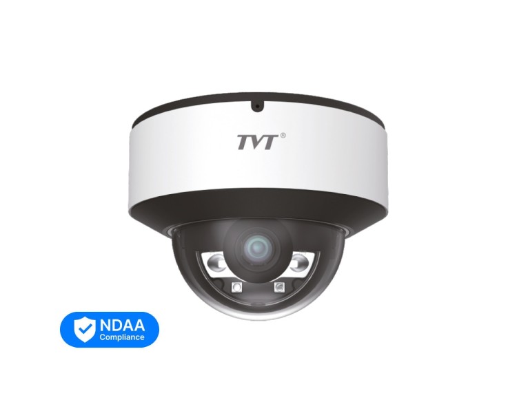 IP-відеокамера 4Mp TVT TD-9541S4-C(D/PE/AW2) f=2.8mm, ІЧ+LED-підсвічування, з мікрофоном