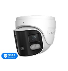 IP-відеокамера панорамна 4Mp*2 TVT TD-9585E3B-DP f=2.8mm, ІЧ+LED підсвічування, 2 мікрофони