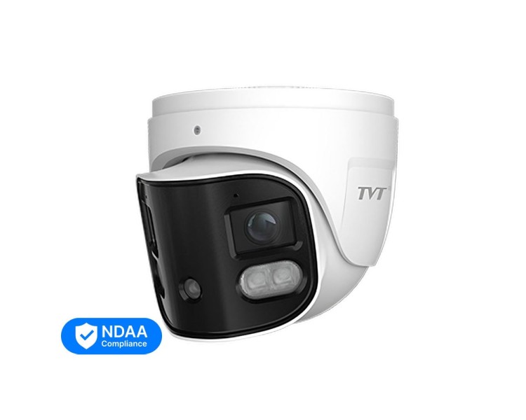 IP-відеокамера панорамна 4Mp*2 TVT TD-9585E3B-DP f=2.8mm, ІЧ+LED підсвічування, 2 мікрофони