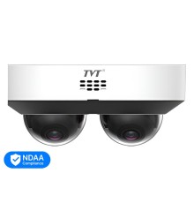 IP-відеокамера панорамна 4Mp TVT TD-9844E3B(D/PE/AR2) f=3.6mm, 2 мікрофони