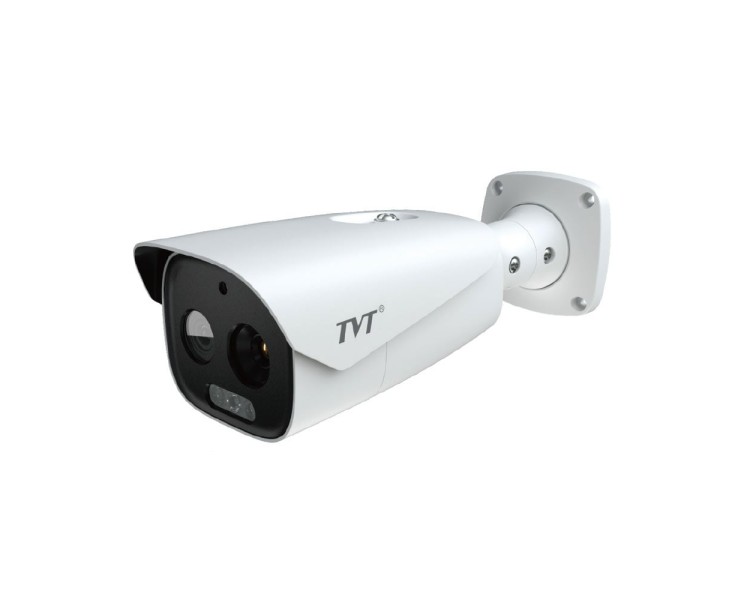Тепловізійна IP-відеокамера TVT TD-5463E1-VT2(19/PE) Thermal 640*512 f=19mm Optical 5Mp f=8mm