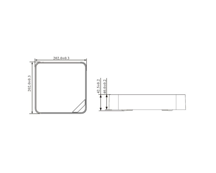 IP-відеореєстратор 4-канальний 8Mp TVT TD-3004H1-4P-A1L (40-64)  з 4 портами PoE