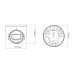 IP-відеокамера 4Mp TVT TD-9544S4L-A(D/PE/AW2) White f=2.8mm, ІЧ+LED-підсвічування, з мікрофоном