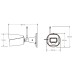 IP-відеокамера з WiFi 6 5Mp TVT TD-9451S4-C(D/WP/AW2) White f=2.8mm, ІЧ+LED-підсвічування, з мікрофоном