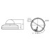 IP-відеокамера з WiFi 6 5Mp TVT TD-9557S4-C(D/WP/AR1) White f=2.8mm з мікрофоном