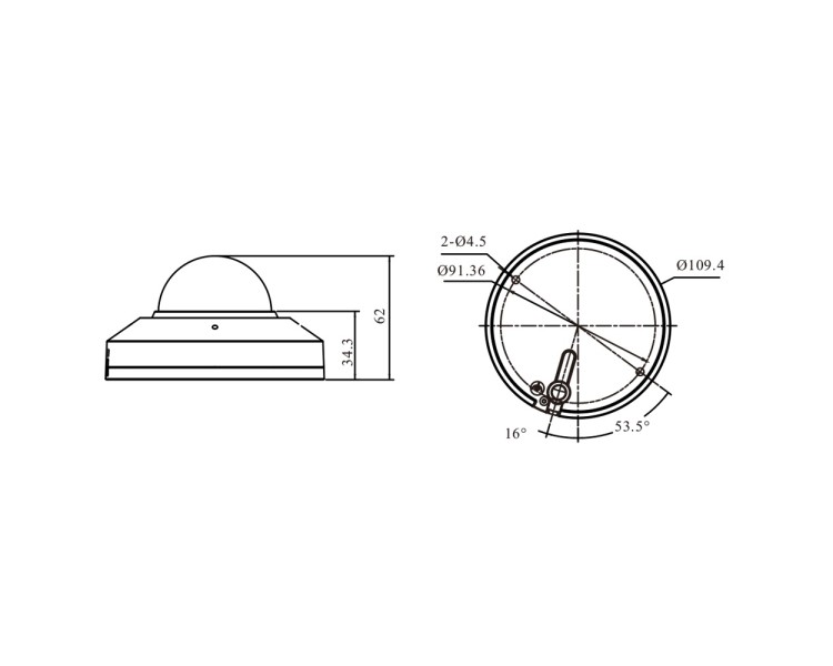 IP-відеокамера з WiFi 6 5Mp TVT TD-9557S4-C(D/WP/AR1) White f=2.8mm з мікрофоном