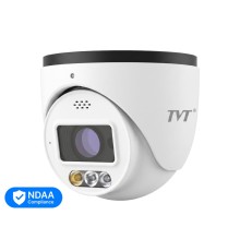 IP-відеокамера 4Mp TVT TD-9545C4-A-PA(PE/AW3) White f=2.8mm, ІЧ+LED-підсвічування, з мікрофоном