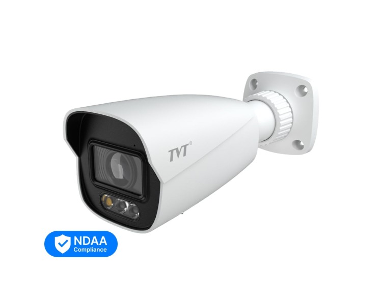 IP-відеокамера 6Mp TVT TD-9462S4-PA(D/PE/AW3) White f=2.8mm, ІЧ+LED-підсвічування, з мікрофоном