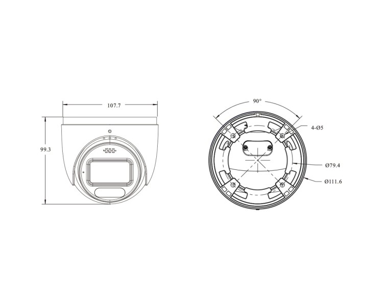 IP-відеокамера 6Mp TVT TD-9565S4-PA(D/AZ/PE/AW3) White f=2.8-12mm, ІЧ+LED-підсвічування, з мікрофоном