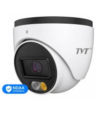 IP-відеокамера 6Mp TVT TD-9564E4B-A(D/PE/AW2) White f=2.8mm, ІЧ+LED-підсвічування, з мікрофоном