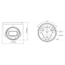 IP-відеокамера 6Mp TVT TD-9564E4B-A(D/PE/AW2) White f=2.8mm, ІЧ+LED-підсвічування, з мікрофоном
