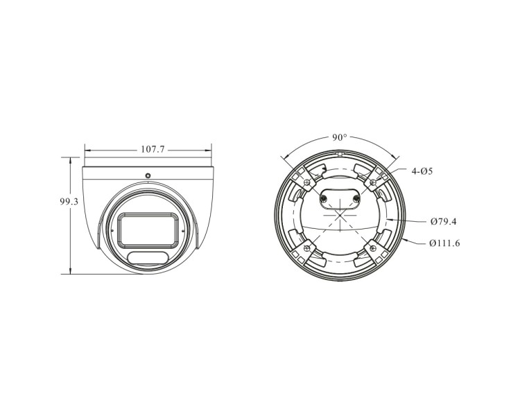 IP-відеокамера 6Mp TVT TD-9565E4B-A(D/AZ/PE/AW3) White f=2.7-13.5mm, ІЧ+LED-підсвічування, з 2 мікрофонами