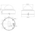 IP-відеокамера 6Mp TVT TD-9563E4B-A(D/AZ/PE/AW3) White f=2.7-13.5mm, ІЧ+LED-підсвічування, з мікрофоном