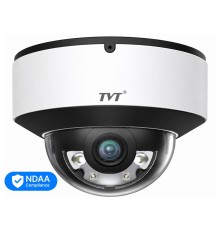 IP-відеокамера 6Mp TVT TD-9561E4B-A(D/PE/AW2) White f=2.8mm, ІЧ+LED-підсвічування, з мікрофоном