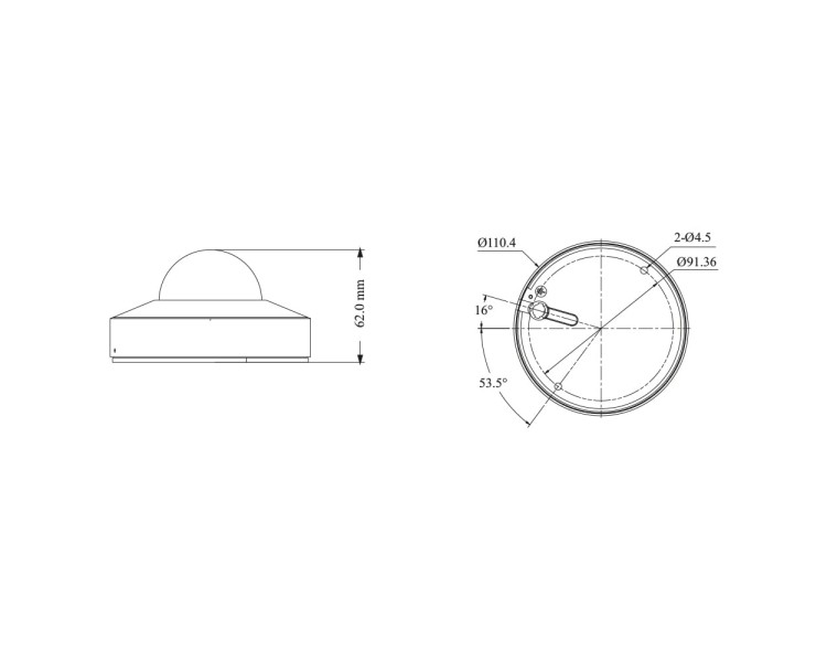 IP-відеокамера 6Mp TVT TD-9567E4B-A(D/PE/AR1) White f=2.8mm з 2 мікрофонами