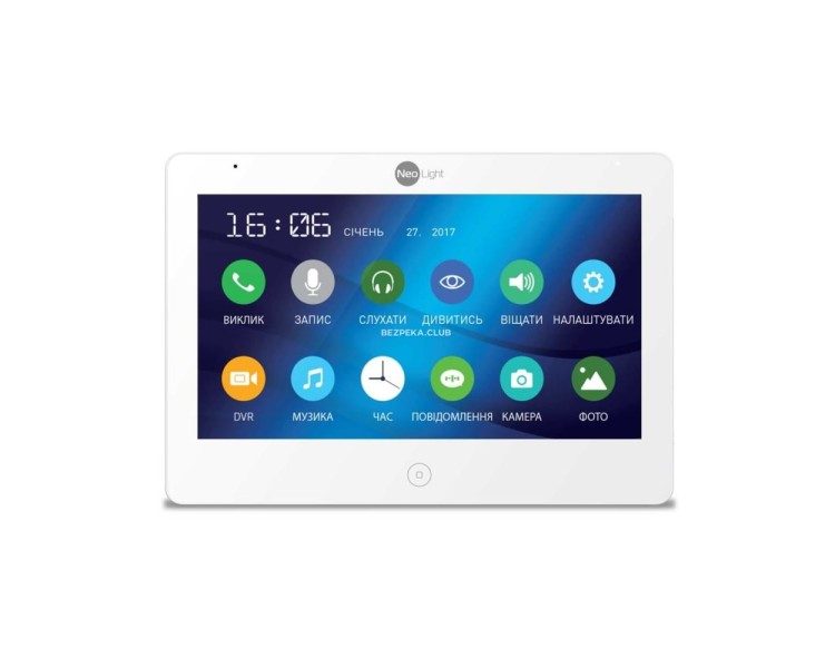 Відеодомофон MEZZO HD WHITE Neolight