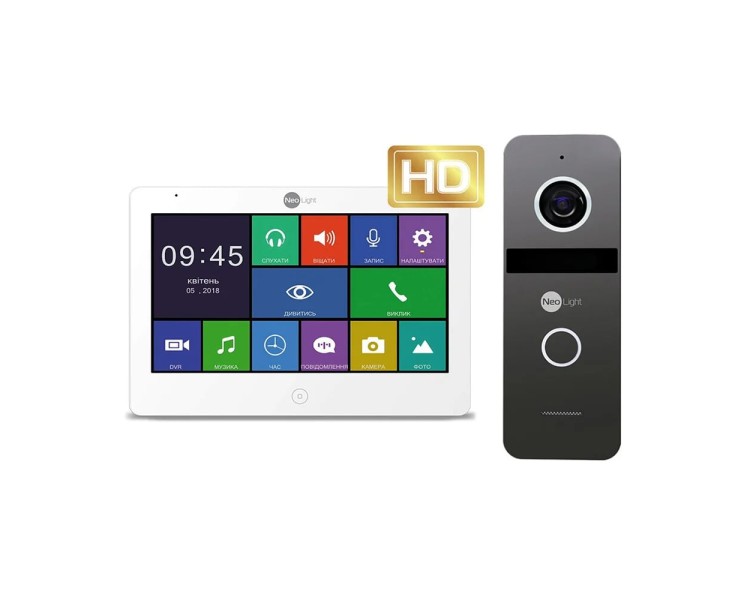 Комплект MEZZO HD / Solo FHD GRAPHITE Neolight