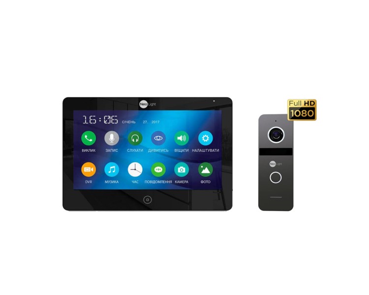 Комплект MEZZO HD BLACK / Solo FHD GRAPHITE Neolight