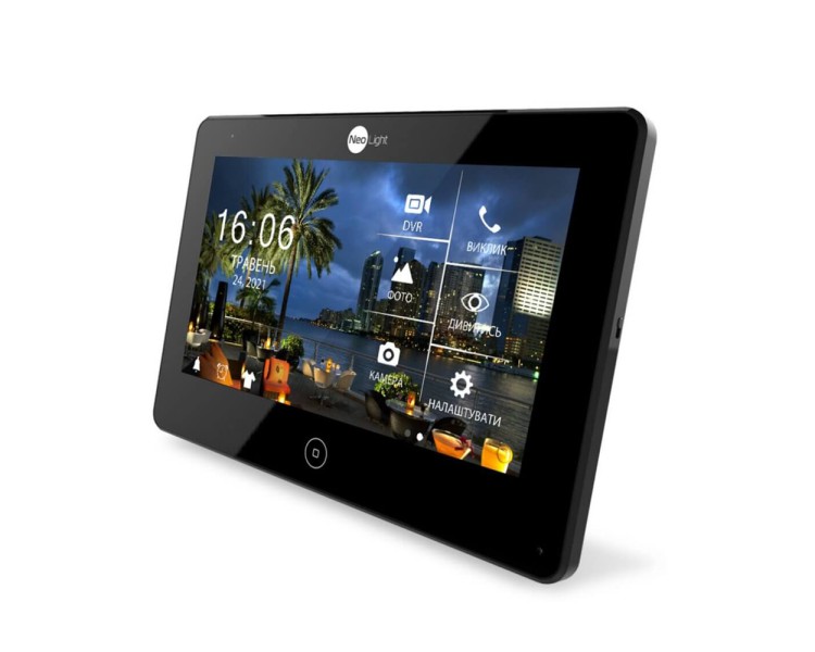 Відеодомофон MEZZO HD WF BLACK Neolight