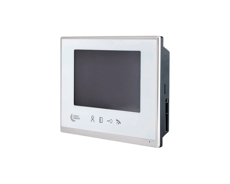 Відеодомофон 7” Light Vision MACAO FHD White