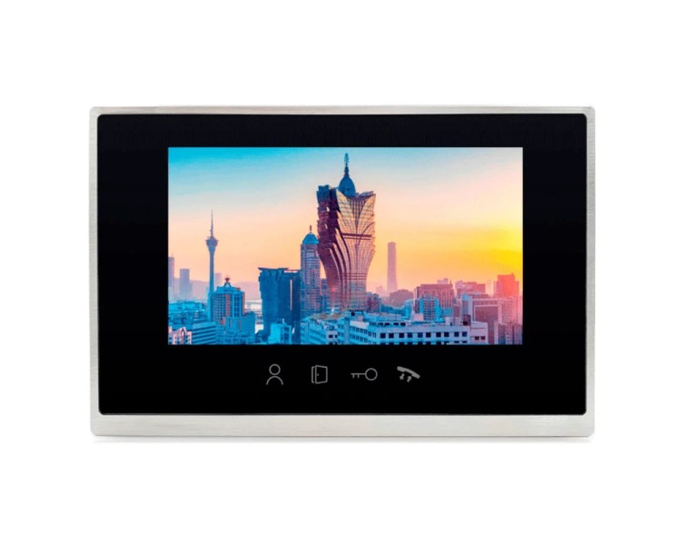 Відеодомофон 7” WiFi Light Vision MACAO FHD Black