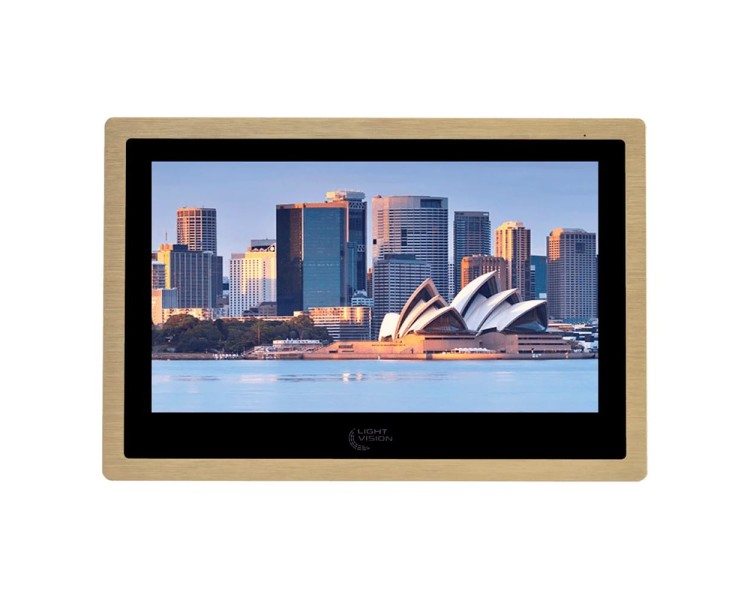 Відеодомофон 10” Light Vision SYDNEY FHD Gold