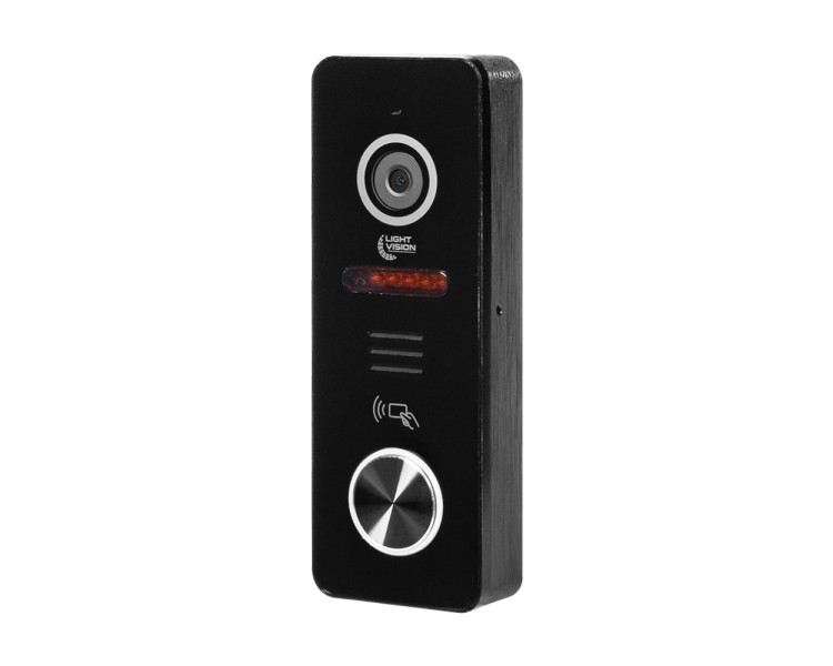 Відеопанель Light Vision RIO FHD(RF) Black зі зчитувачем Mifare