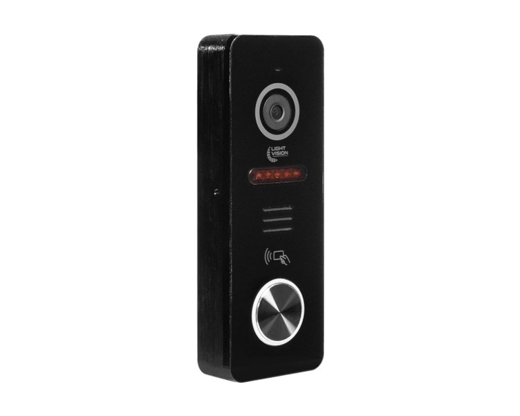 Відеопанель Light Vision RIO FHD(RF) Black зі зчитувачем Mifare