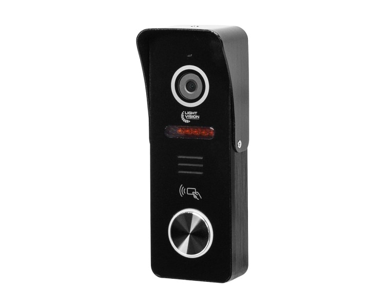 Відеопанель Light Vision RIO FHD(RF) Black зі зчитувачем Mifare