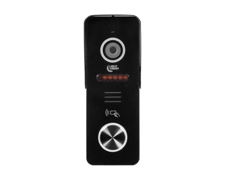 Відеопанель Light Vision RIO FHD(RF) Black зі зчитувачем Mifare