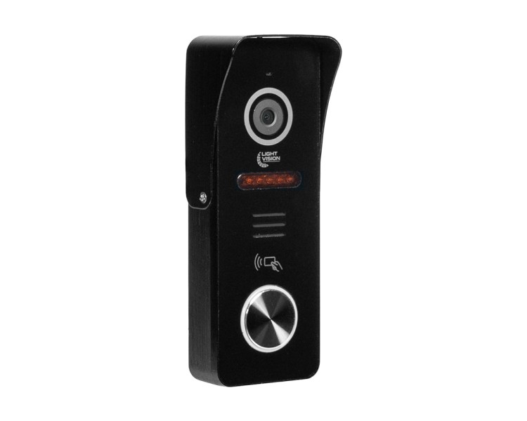Відеопанель Light Vision RIO FHD(RF) Black зі зчитувачем Mifare