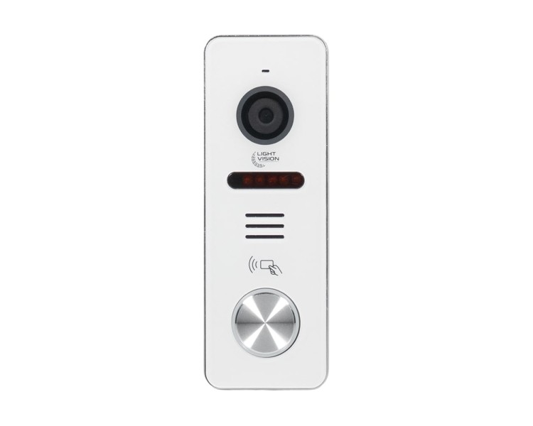 Відеопанель Light Vision RIO FHD(RF) Silver зі зчитувачем Mifare