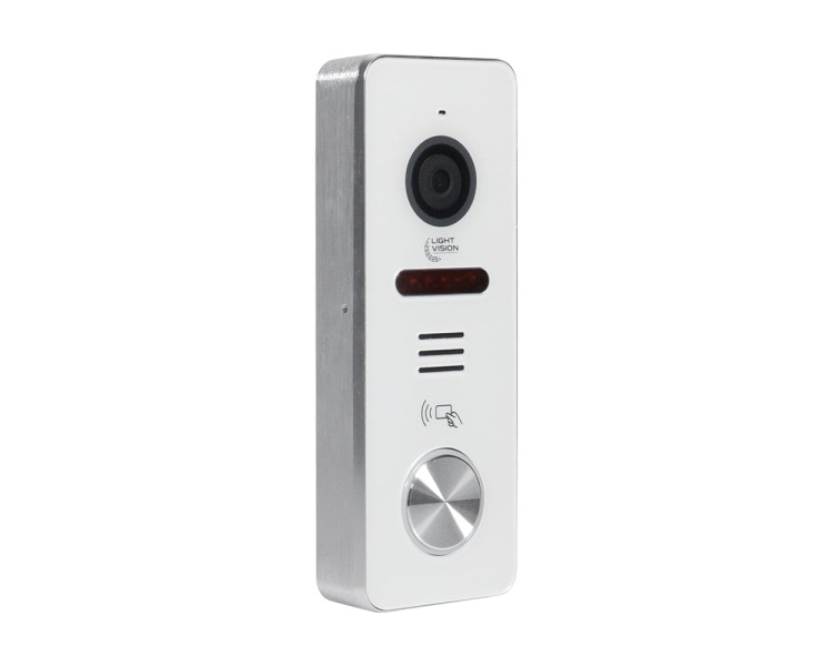 Відеопанель Light Vision RIO FHD(RF) Silver зі зчитувачем Mifare