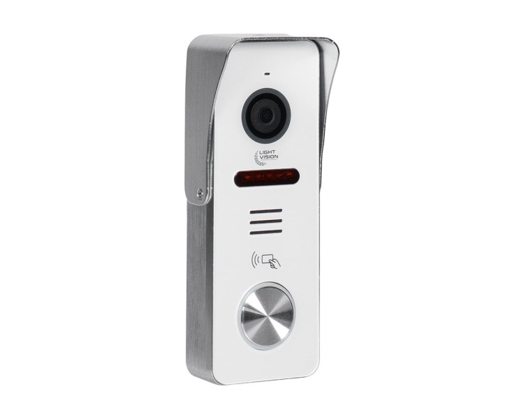 Відеопанель Light Vision RIO FHD(RF) Silver зі зчитувачем Mifare