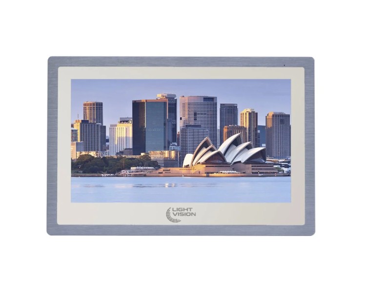 Відеодомофон 10” Light Vision SYDNEY FHD Silver/White