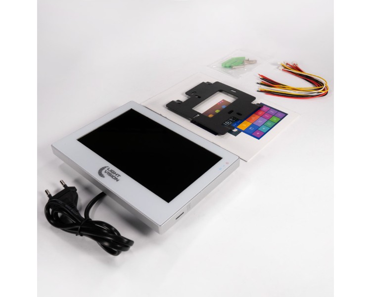Відеодомофон 7" WiFi Tuya Light Vision SINGAPORE (AI) FHD White