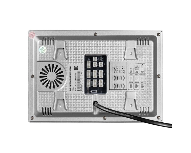 Відеодомофон 7" WiFi Tuya Light Vision SINGAPORE (AI) FHD Black