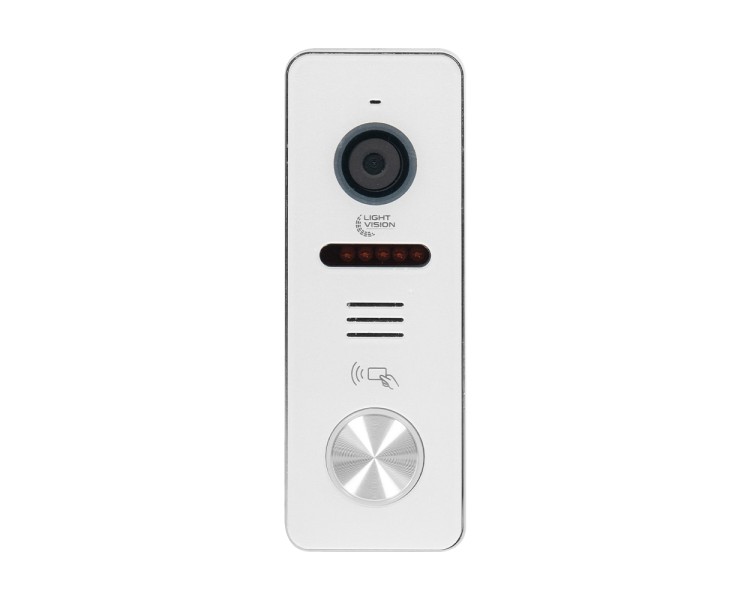 Відеопанель 2Mp Light Vision RIO FHD(RF) White зі зчитувачем Mifare