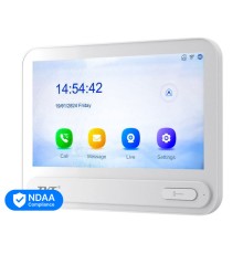 IP-відеодомофон з WiFi 7" TVT TD-E2137-PE/TP/WF White